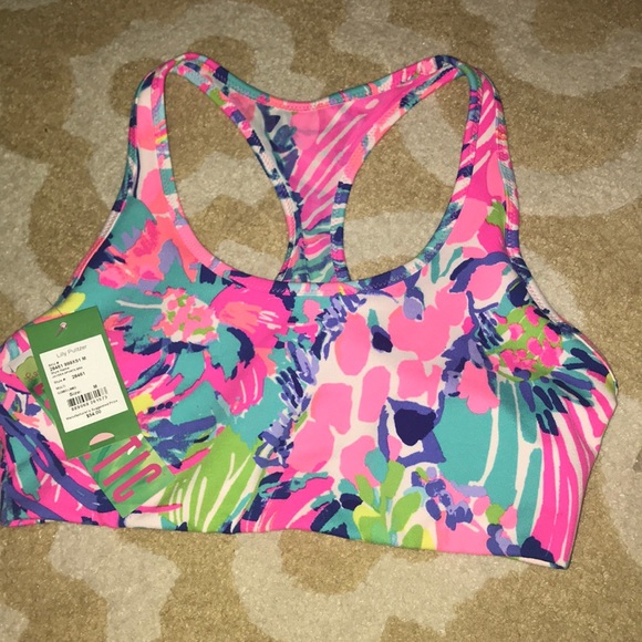 lilly pulitzer sports bra